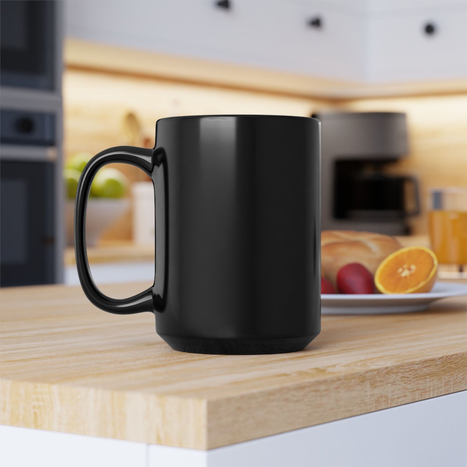 Baddie Coffee Mug – "A Real Baddie Never Breaks Her Own Heart Over a Man" Black Ceramic Mug (11oz/15oz) - Image 7