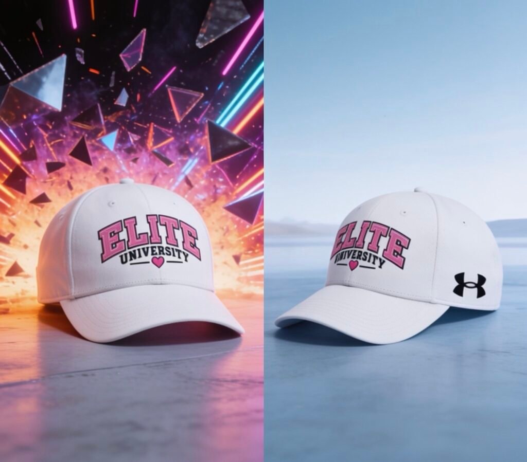 Elite University Heart Embroidered Cap